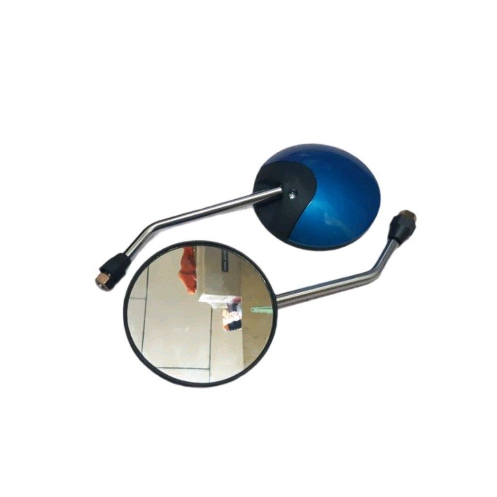 RPM Spion Bulat Scoopy tangkai chrome motor Scoopy beat Vario Genio Supra  Revo karisma Tiger dll