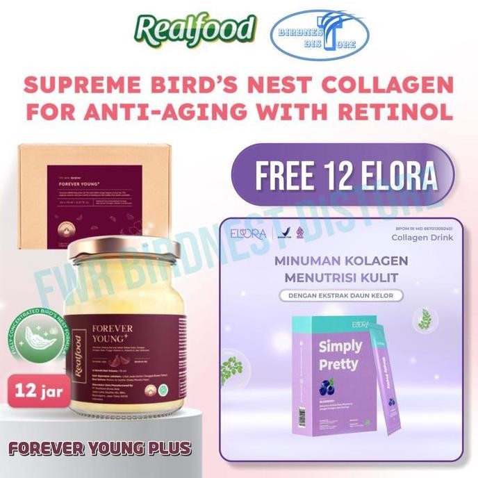 

Realfood Forever Young Plus | Minuman Sarang Burung Walet