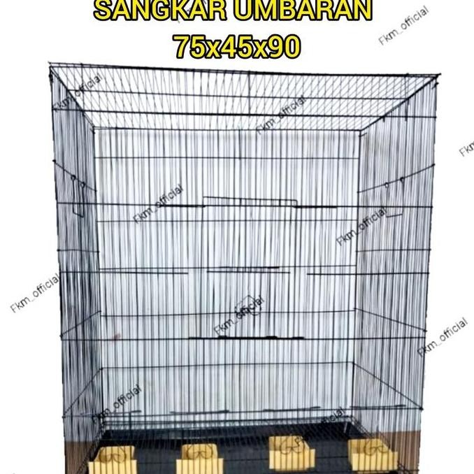 Kandang umbaran burung kucing kelinci Super Jumbo