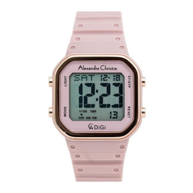 Jam Tangan Wanita Alexandre Christie AC 9347 AC9347 Original Rubber