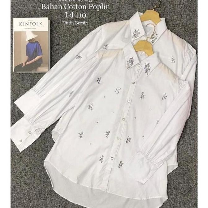 GALMA BLOUSE / KEMEJA WANITA PAYET MEWAH / KEMEJA MERAH PUTIH 17 AGUSTUS KEMERDEKAAN INDONESIA 1723