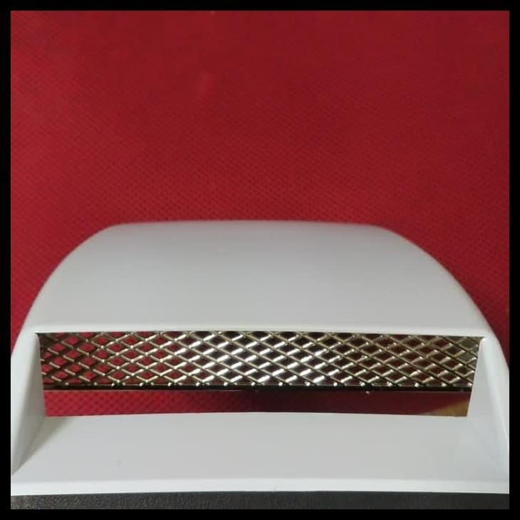 DISKON AIR FLOW KAP MESIN UNIVERSAL SEDAN AGYA AYLA BRIO JAZZ WARNA PUTIH 