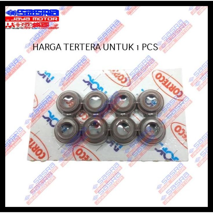 GRATIS ONGKIR OIL SEAL VALVE/KLEP KIJANG ALL|KIJANG D APPLICABLE NOK CORTECO GREY 