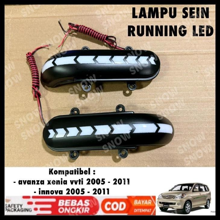 TERMURAH LAMPU SEIN RUNNING SPION MOBIL AVANZA XENIA VVTI 2005 2007 2010 2011 