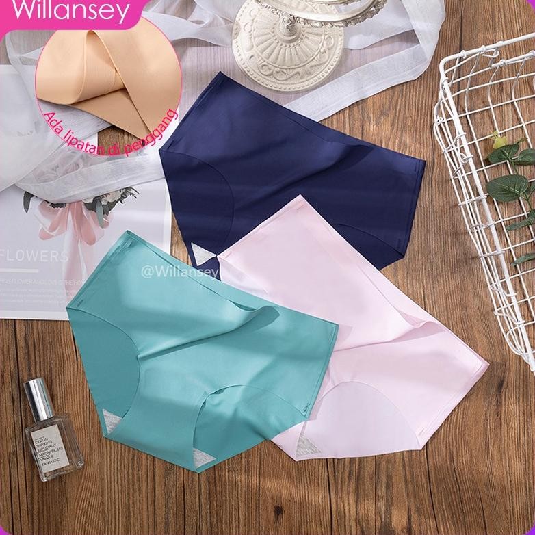 [COD] Celana Dalam Wanita Seamless Premium Quality CD Seamless Halus Tanpa Jahitan Pkaian Dalam Gros