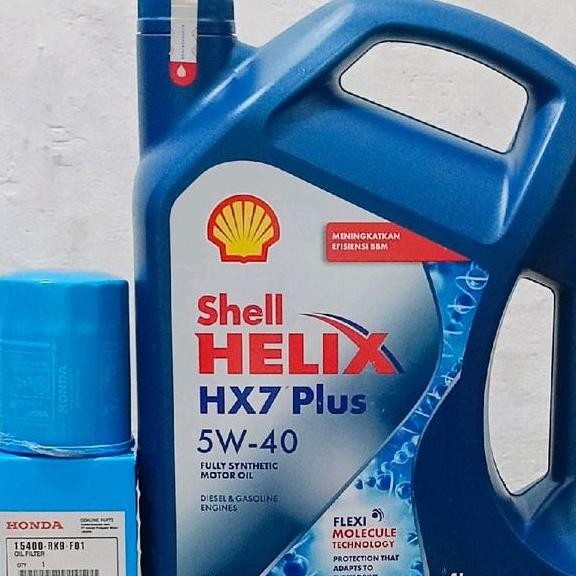 Oli Mobil Shell Helix Hx7 5W40 Oli Mobiliobrvcrvjazzcivic