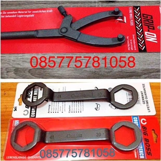 New Treker & Kunci Pembuka CVT Motor Matic Universal - Model Germany Alat Servis CVT Motor