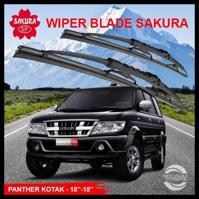 DISKON WIPER KACA DEPAN PANTHER KOTAK WIPER MOBIL SAKURA 