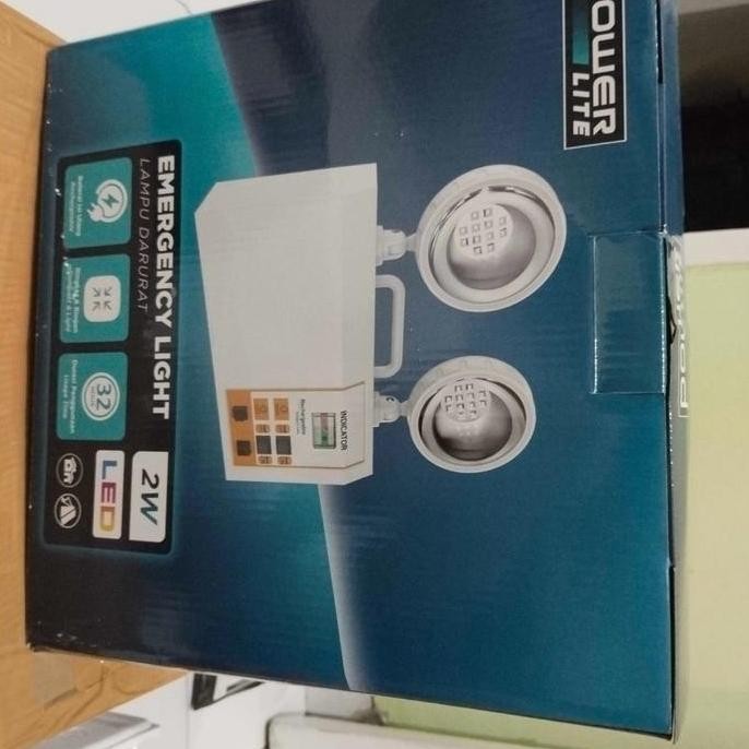 Lampu Darurat Twin Spot Krisbow , Emergency Lamp