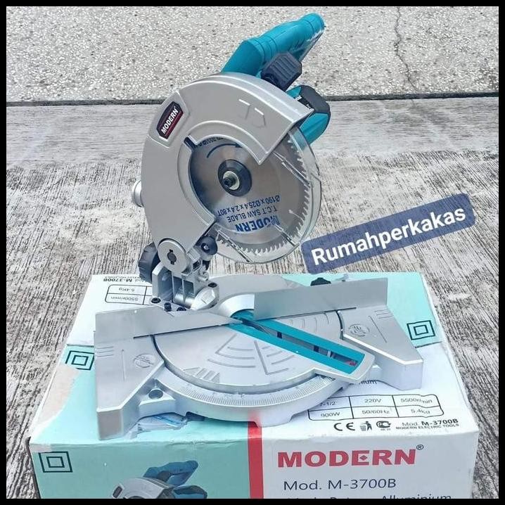 Modern Mesin Alumunium 7" M-3700B Mitersaw Modern M-3700B