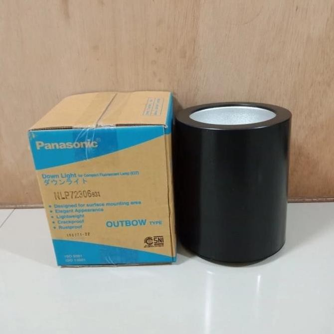 Downlight Outbow E27 Panasonic Lampu Tempel Outdoor Indoor Panasonic