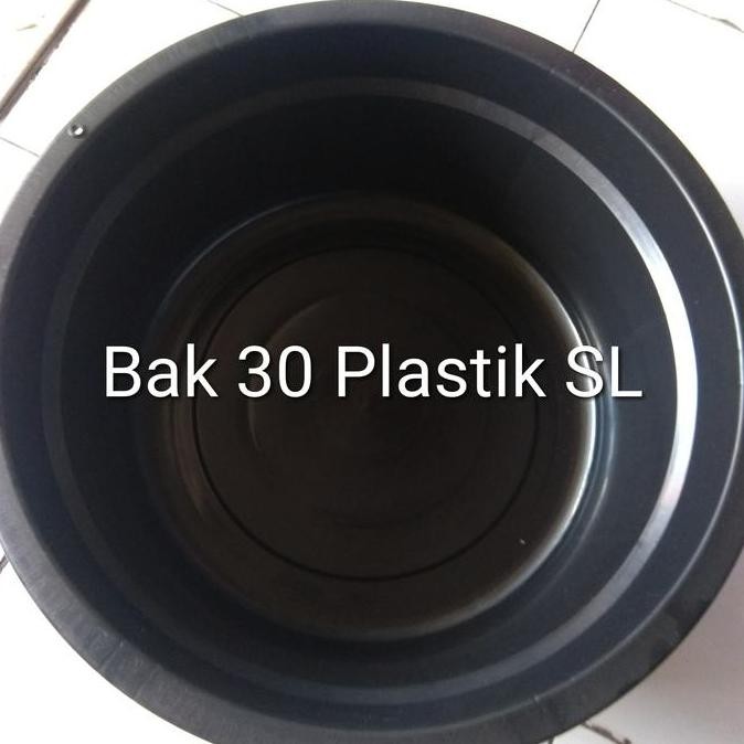 Stok Sj Bak Plastik Jumbo Hitam30/Baskom Besar/Ember Jumbo 30 Hitam Plastik Sl