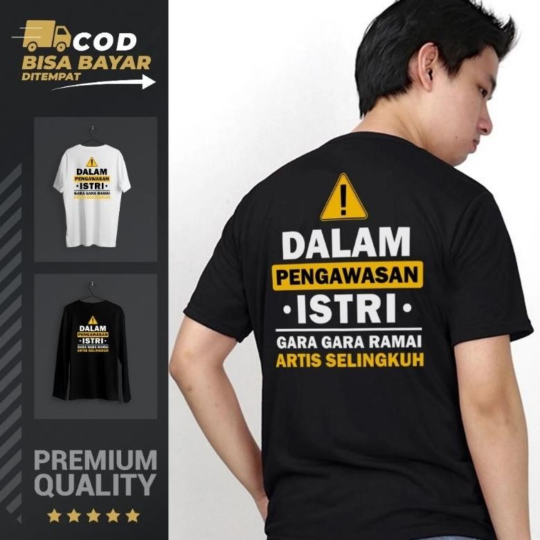 Promo Kaos Kata Ramai Artis Selingkuh Kaos Distro