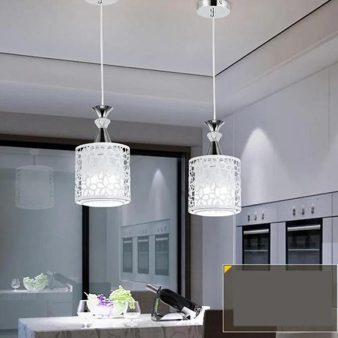 LAMPU HIAS LED GANTUNG MEWAH MOTIF BUNGA / LAMPU HIAS GANTUNG