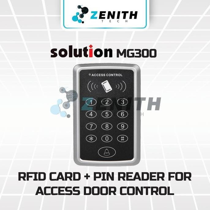 RFID READER ACCESS DOOR CONTROL SOLUTION MG300 - RFID READER ACCESS CONTROL - MESIN AKSES KONTROL RE