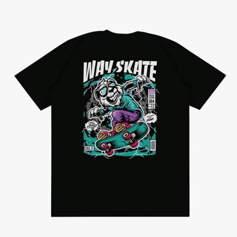 Promo Kaos Way Skate Black Kaos Keren Kaos Dewasa Kaos Distro