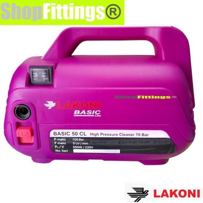 baru mesin jet cleaner lakoni basic 50cl 500w low watt cuci ac motor mobil