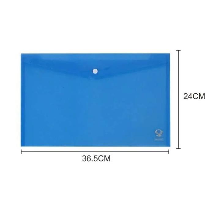 

MAP PLASTIK SMART POCKET MAP TIPIS FOLIO KANCING ISI 1 LUSIN - EAGLE FILES E-212H ASLI