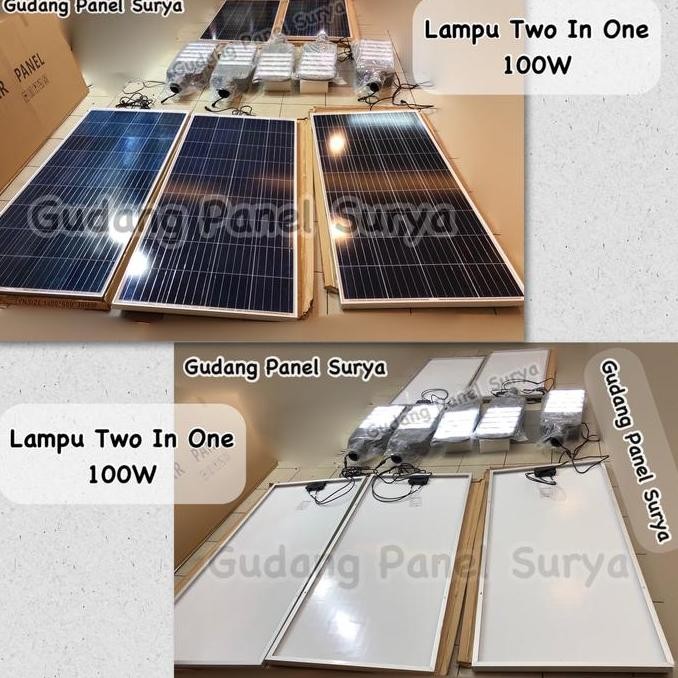 Lampu Jalan Two In One Pju 2In1 2In1 100Watt 100W