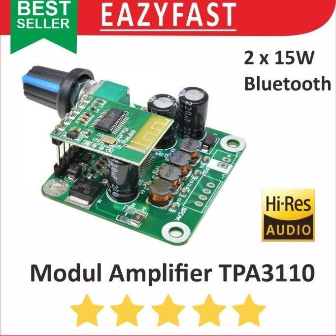 Modul Ampli TPA3110 2x15W Amplifier Class D 15W TPA 3110 Bluetooth BT RESTOCK