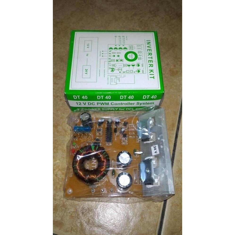 Kit Inverter Amply Mobil Dc12 Volt To Ac 24 Volt Dc