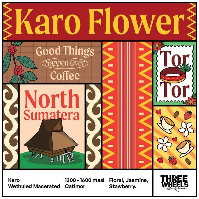 

READY KOPI ARABIKA KARO FLOWER 200GR - BIJI KOPI SPECIALTY NUSANTARA ROASTED BEAN