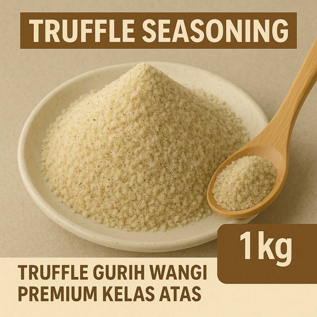 

Truffle Seasoning 1Kg Kiloan Bumbu Tabur Truffle Gurih Wangi Premium Kelas Atas