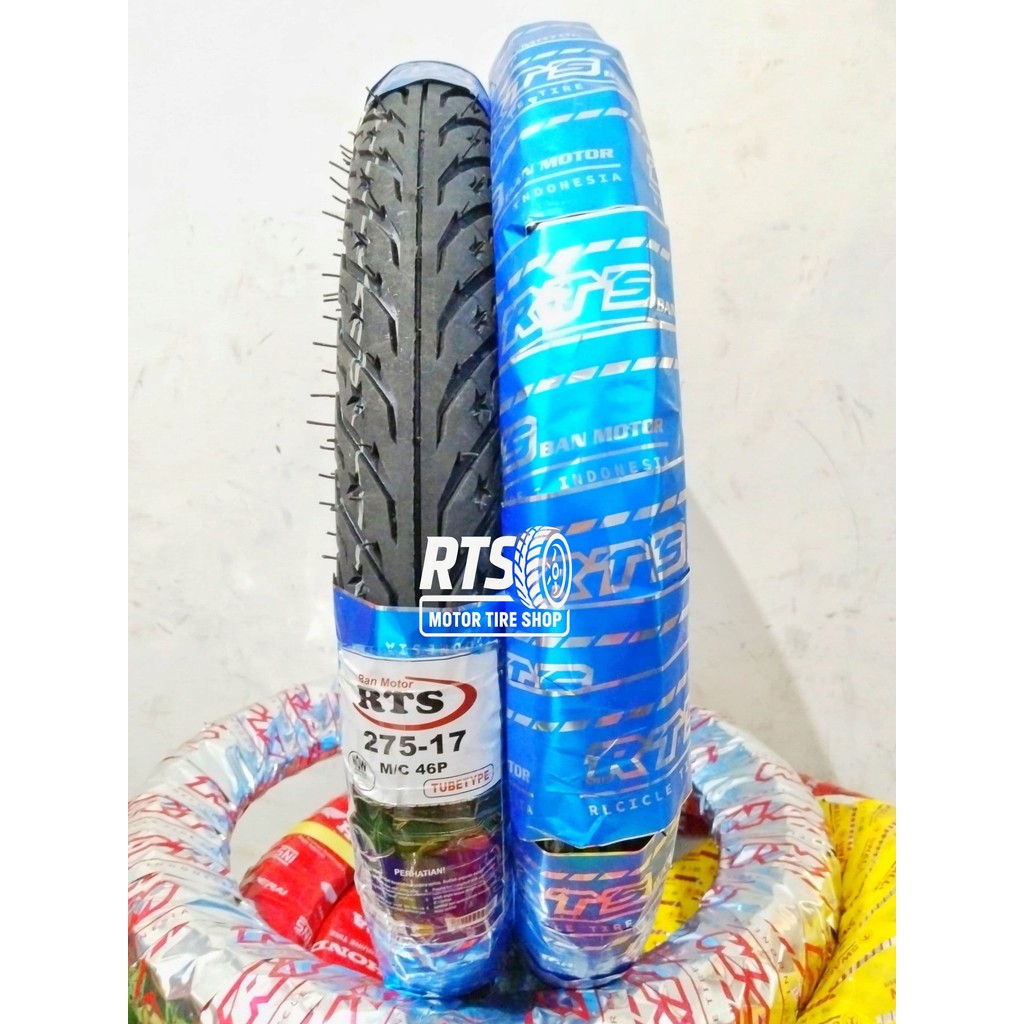 BAN RTS 275-17 RING 17 TUBETYPE UNTUK BAN MOTOR BEBEK
