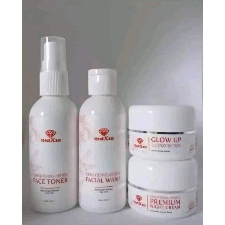 (Terbaru) Maxie Glow Skincare BPOM Original || Kemasan Terbaru || Maxi Glow (Terlaris)
