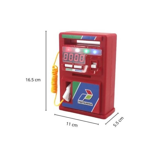 mainan mini spbu pom bensin anak rkc10038-1 miniatur station pompa bensin berkualitas