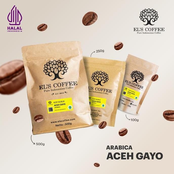 

READY BIJI KOPI ARABIKA ACEH GAYO ESPRESSO ROAST | BIJI & BUBUK 100% ARABICA