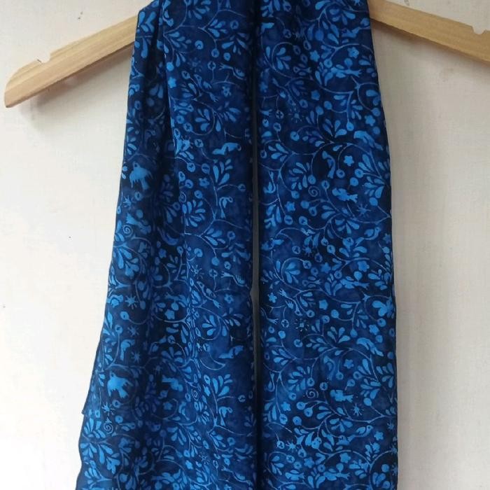 AV Syal Batik Syal Pramugari Syal Katun 150 x 25 cm