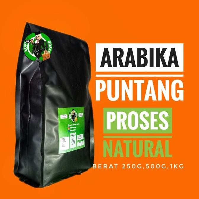 

READY BIJI KOPI ARABIKA PUNTANG MEDIUM ROAST | 1KG 500GR NATURAL V60 TUBRUK