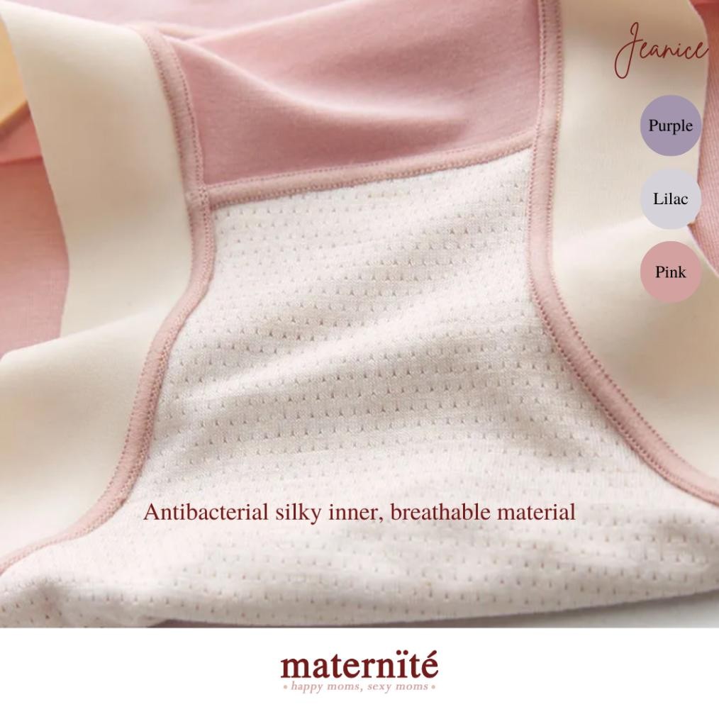 Celana Dalam Hamil Seamless / Cd Hamil High Waist / Panties - Jeanice Undies
