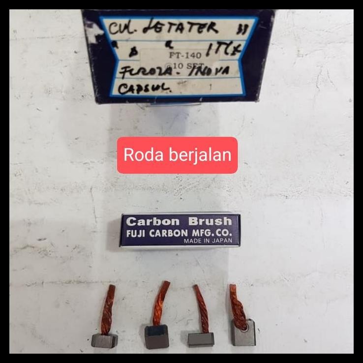 GRATIS ONGKIR CARBON BRUSH, COOL STATER ARENG, ARENG DINAMO STATER INNOVA, KIJANG 
