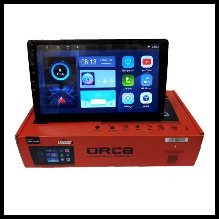 TERBARU HEAD UNIT ORCA ADR 9988 10 INCH ANDROID 