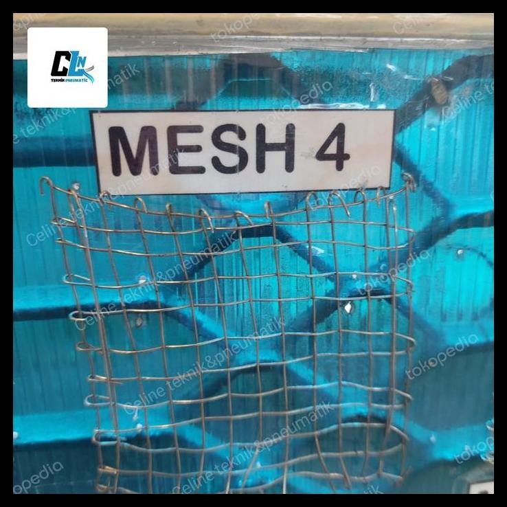 TERBARU WIREMESH MESH 4 STAINLESS 304 /KAWAT NYAMUK MESH 4 TEBEL 1,5MM 