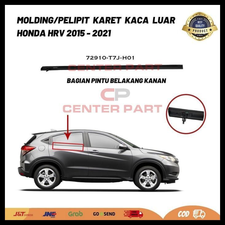 TERBARU WEATHER STRIP PELIPIT  MOLDING HRV 2015 2016 2017 2018 2019 2020 2021 