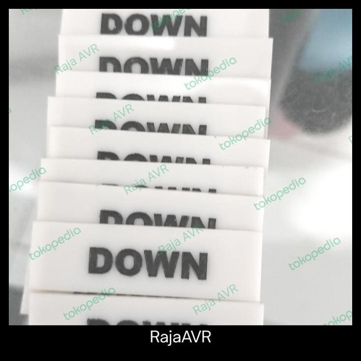 

HOT DEAL NAME PLATE TINGGI 30MM PANEL TAG CONTROL LISTRIK CUSTOM LABEL SPESIFIKASI ACRYLIC