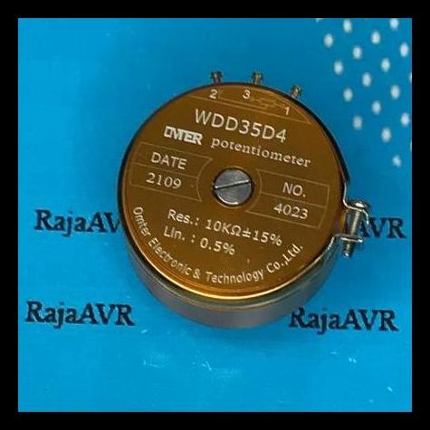 TERMURAH POTENSIOMETER PLASTIC CONDUCTIVE LINEAR WDD35-D4 10K OHM 