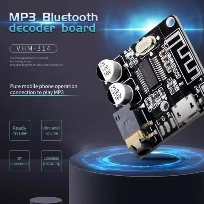 Vhm-314 Vhm314 Mp3 Bluetooth 5.0 Audio Receiver Decorder Board Module