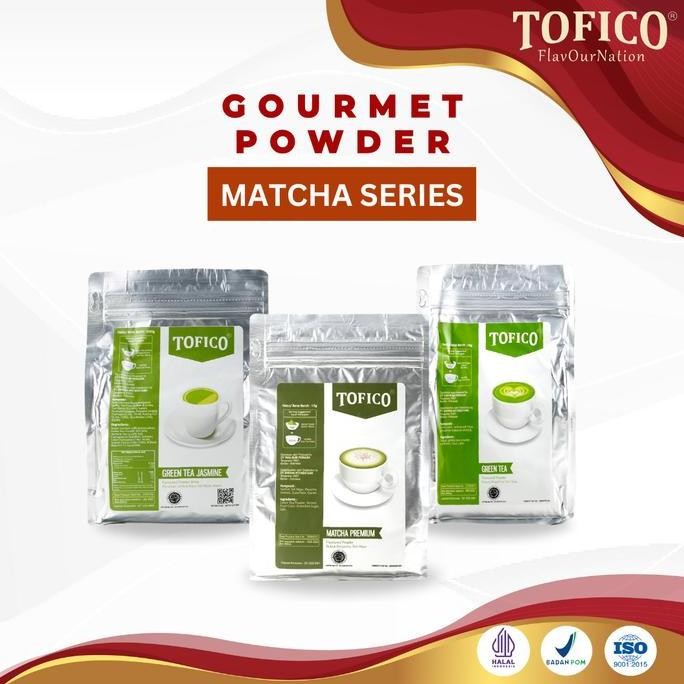 

Original Tofico Matcha Powder All Varian 1 Kg - Bubuk Minuman Premium Halal
