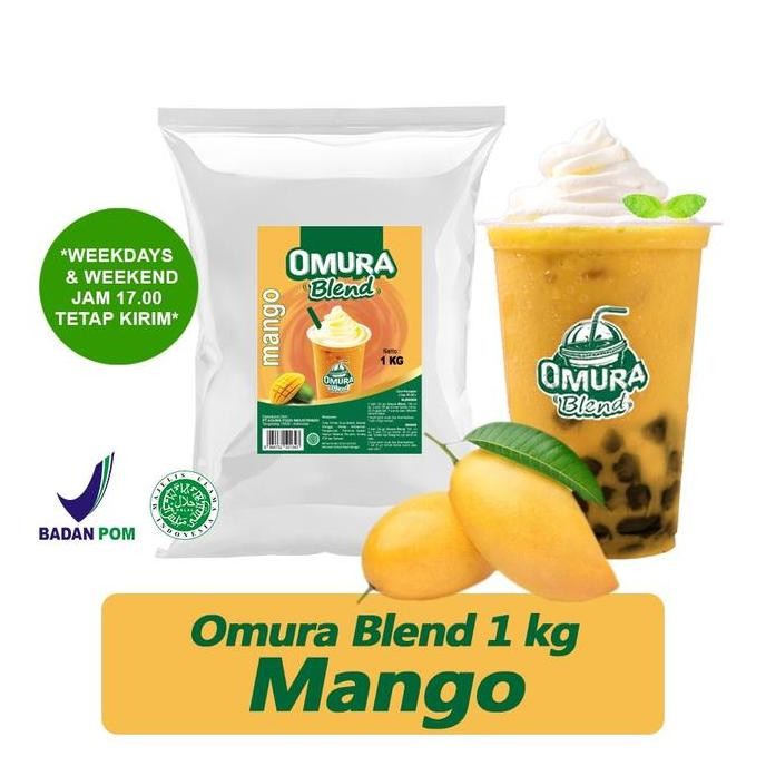 

Original Omura Bubuk Minuman Rasa Mangga 1Kg - Mango Powder Drink Instan