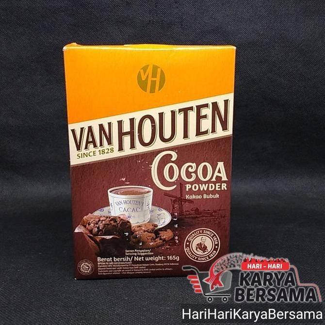 

Original Van Houten Cocoa Powder 165gr Bubuk Kakao Asli Minuman & Coklat Kue