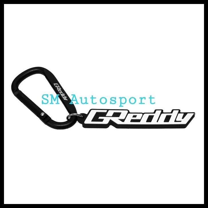 BEST DEAL GREDDY TRUST METAL CARABINER KEYCHAIN GANTUNGAN KUNCI KEY CHAIN 