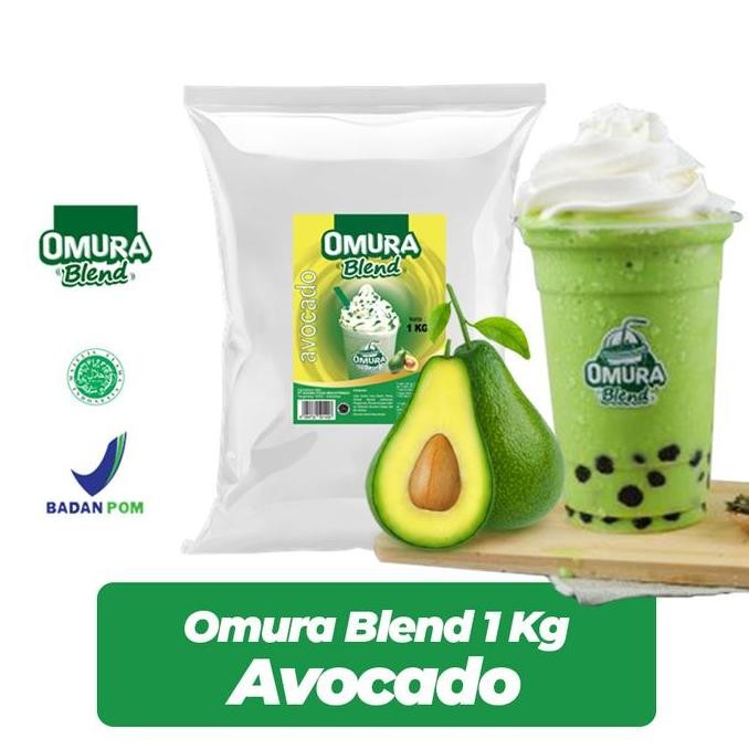 

Original Omura Bubuk Minuman Avocado 1kg Avocado Powder Drink Alpukat Premium