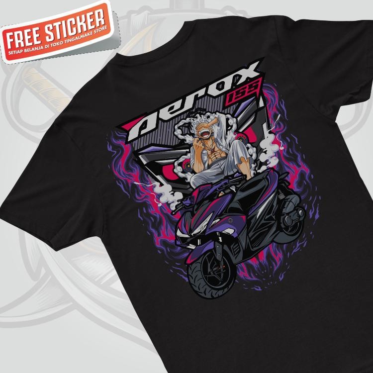 Promo Dtf Kaos Aerox 155 Matic Mania Unisex Kaos Distro Aerox Indonesia