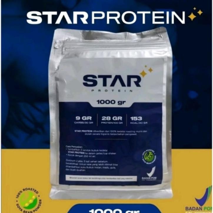 

Star Protein Whey Protein Bubuk Kedelai 1G