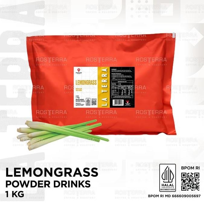 

Original La Terra Lemongrass Drink Powder 1Kg - Minuman Bubuk Rasa Sereh Premium