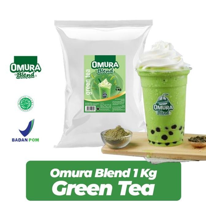 

Original Omura Green Tea Matcha Powder Drink 1KG - Bubuk Minuman Teh Hijau Premium